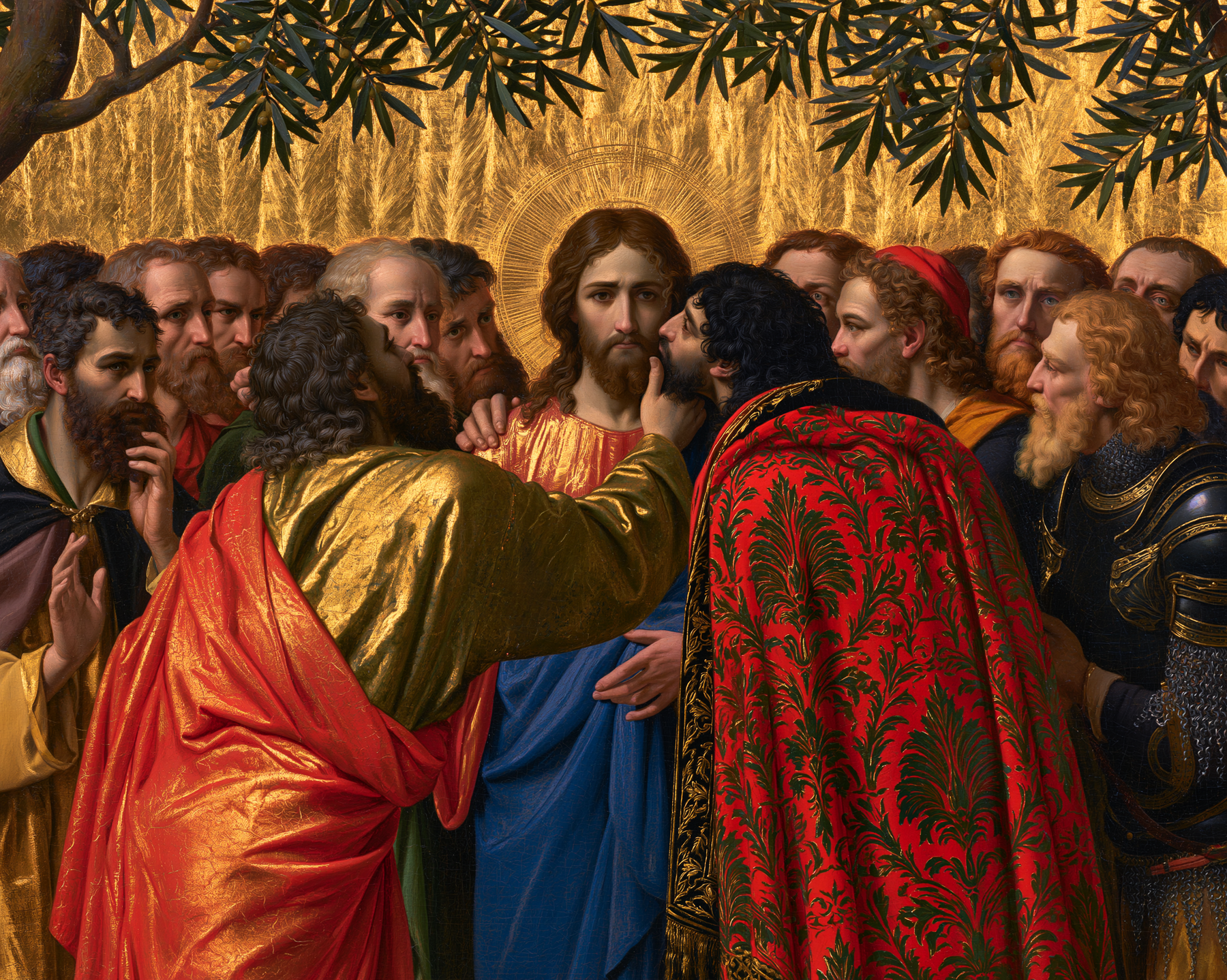 La Trahison de Judas — Sacré doré · Paysage n° 3 — aperçu de la finition sélectionnée