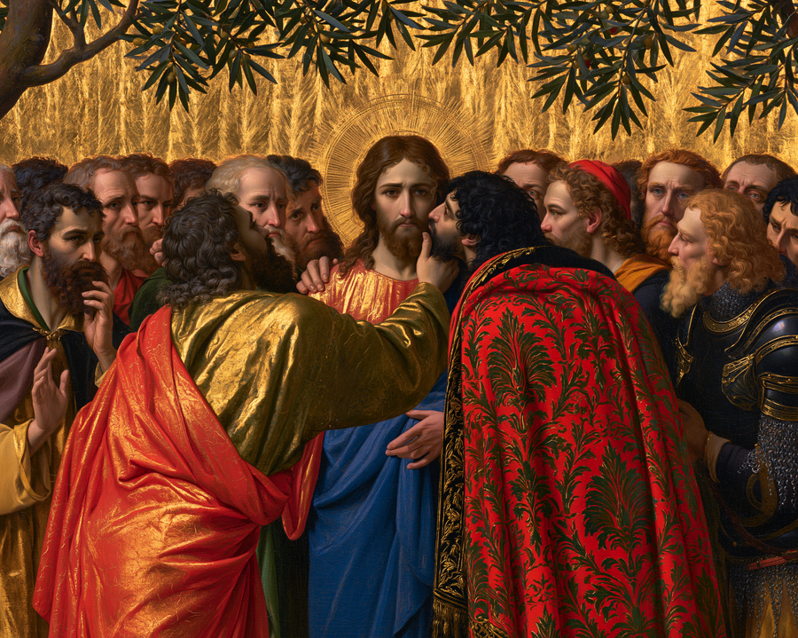 La Trahison de Judas — Sacré doré · Paysage n° 3