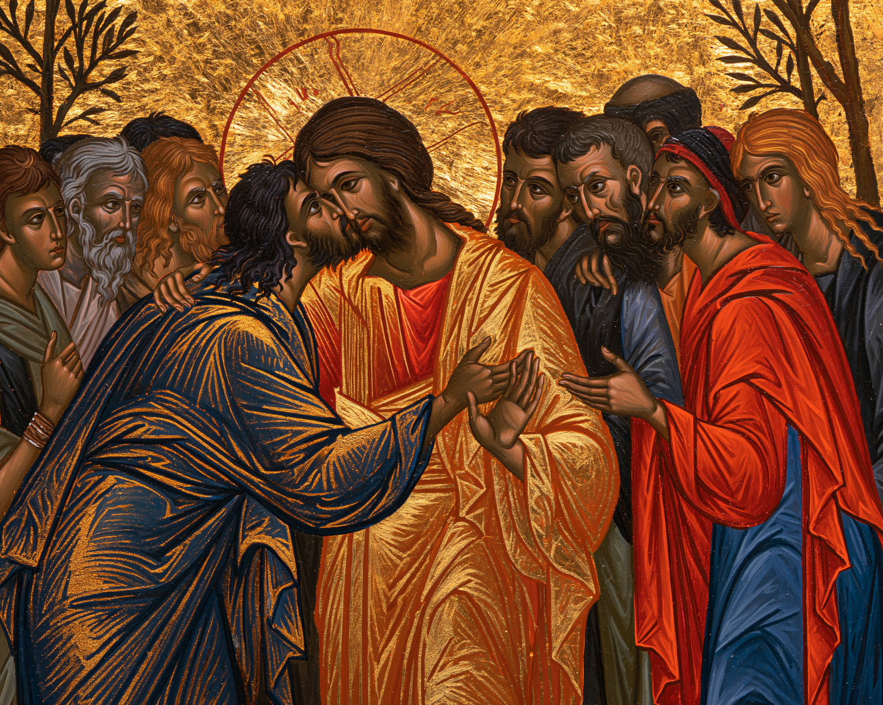 La Trahison de Judas — Sacré doré · Paysage n° 4 — aperçu de la finition sélectionnée