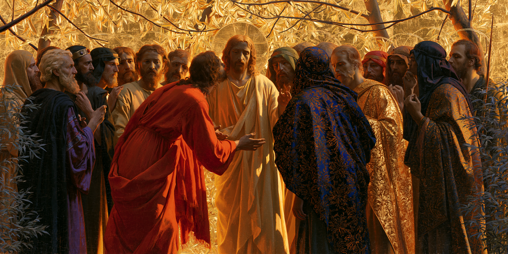 The Betrayal of Judas - Sacred Gold · Landscape n° 8 - Christian art