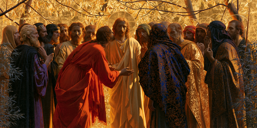 La Trahison de Judas — Sacré doré · Paysage n° 8