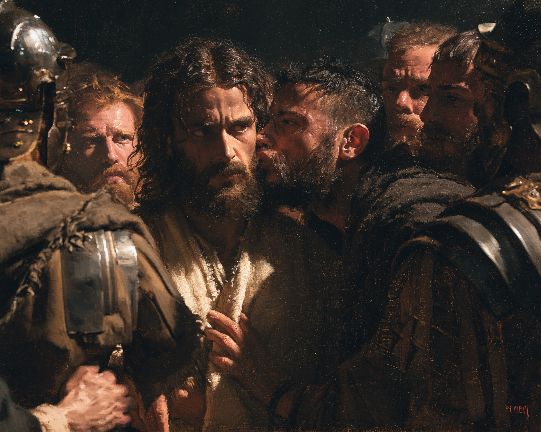 La Trahison de Judas — Silence sacré · Paysage n° 2 — aperçu de la finition sélectionnée
