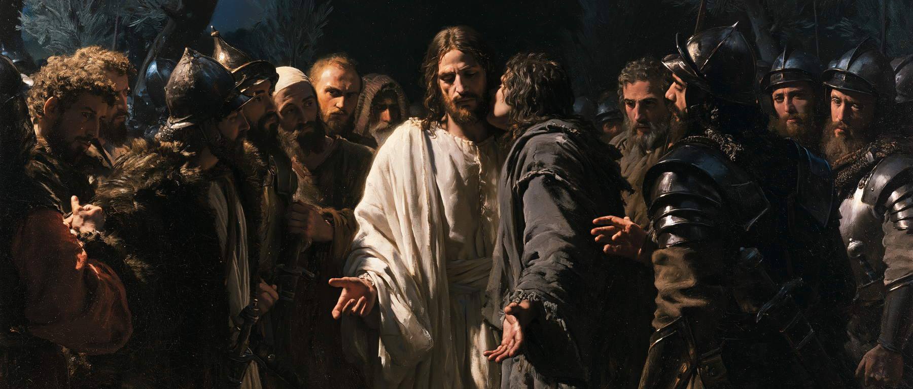La Trahison de Judas — Silence sacré · Paysage n° 7 — aperçu de la finition sélectionnée