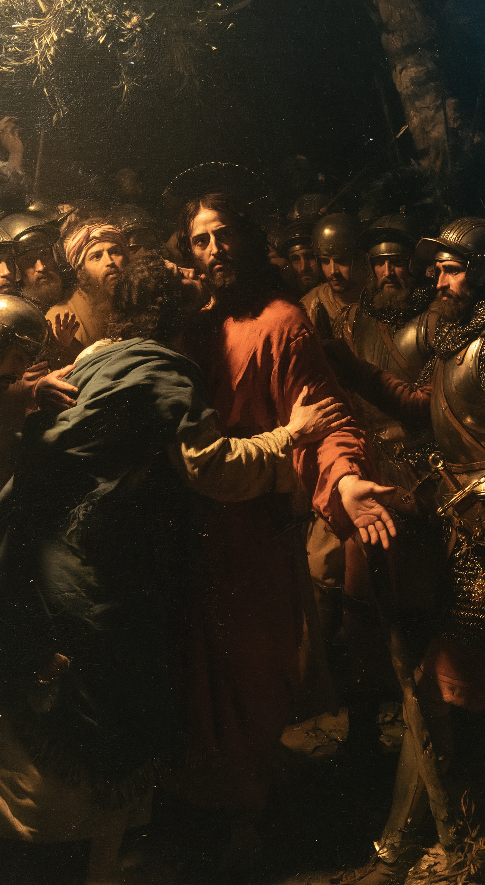 La Trahison de Judas — Silence sacré · Portrait n° 2 — aperçu de la finition sélectionnée