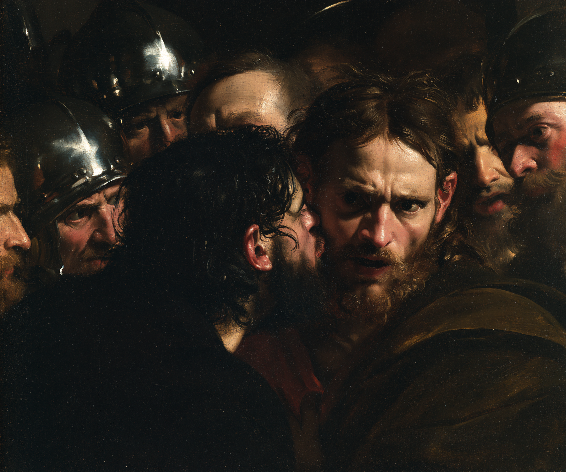 La Trahison de Judas — Vue monumentale sacrée · Paysage n° 3 — aperçu de la finition sélectionnée