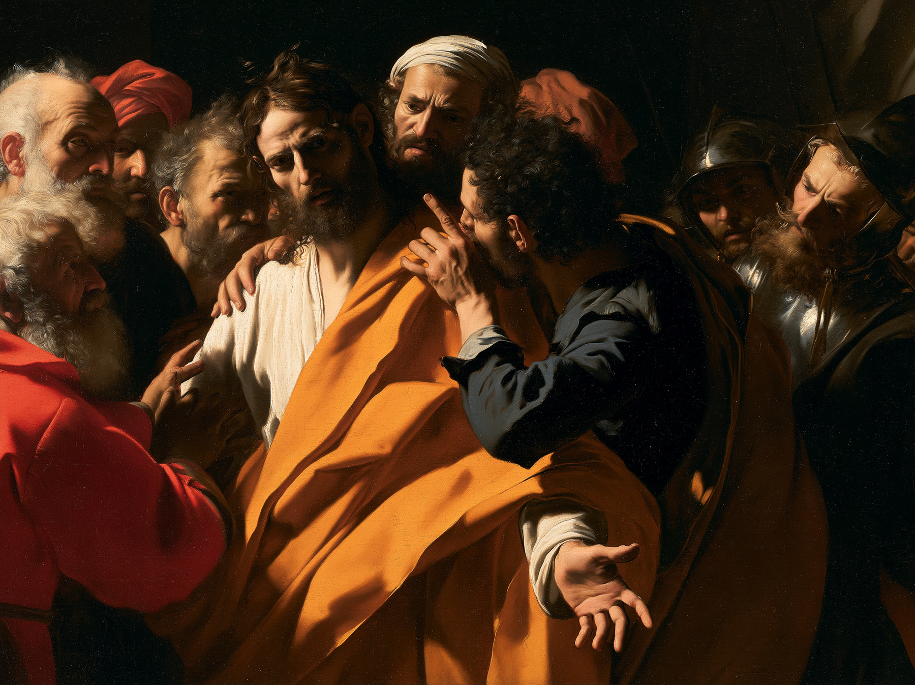 La Trahison de Judas — Vue monumentale sacrée · Paysage n° 6 — aperçu de la finition sélectionnée