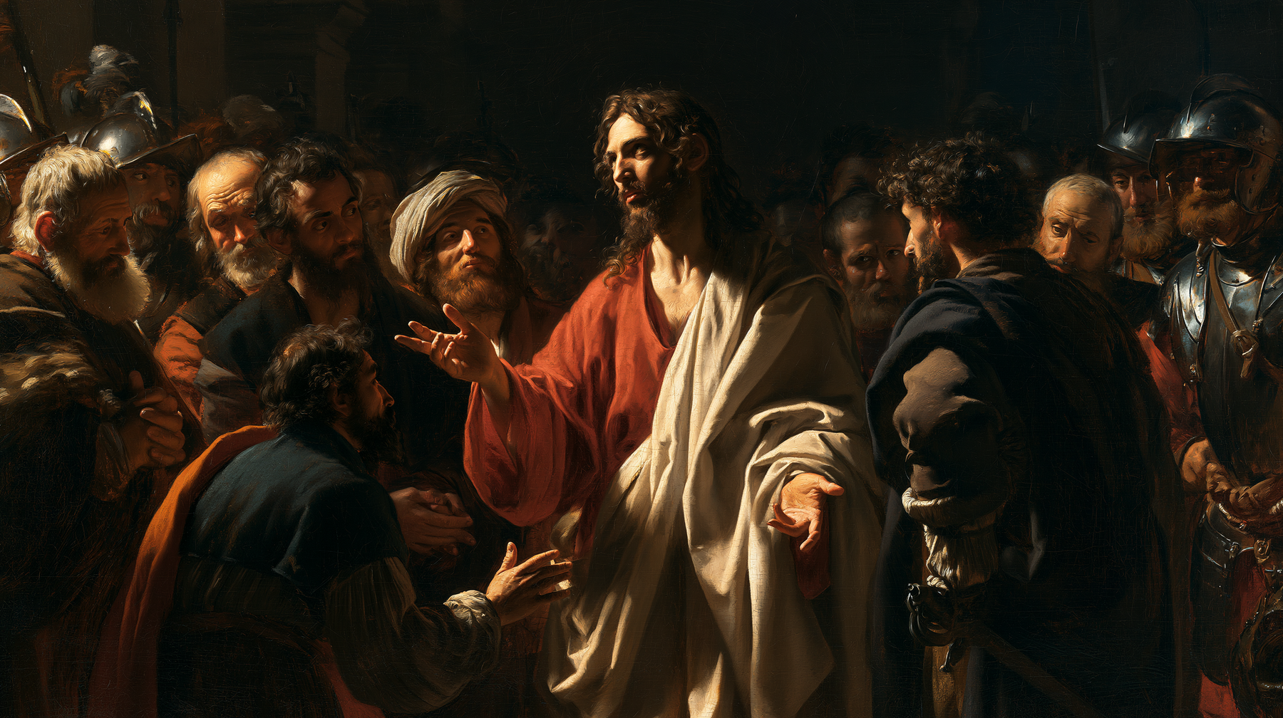 La Trahison de Judas — Vue monumentale sacrée · Paysage n° 8 — aperçu de la finition sélectionnée