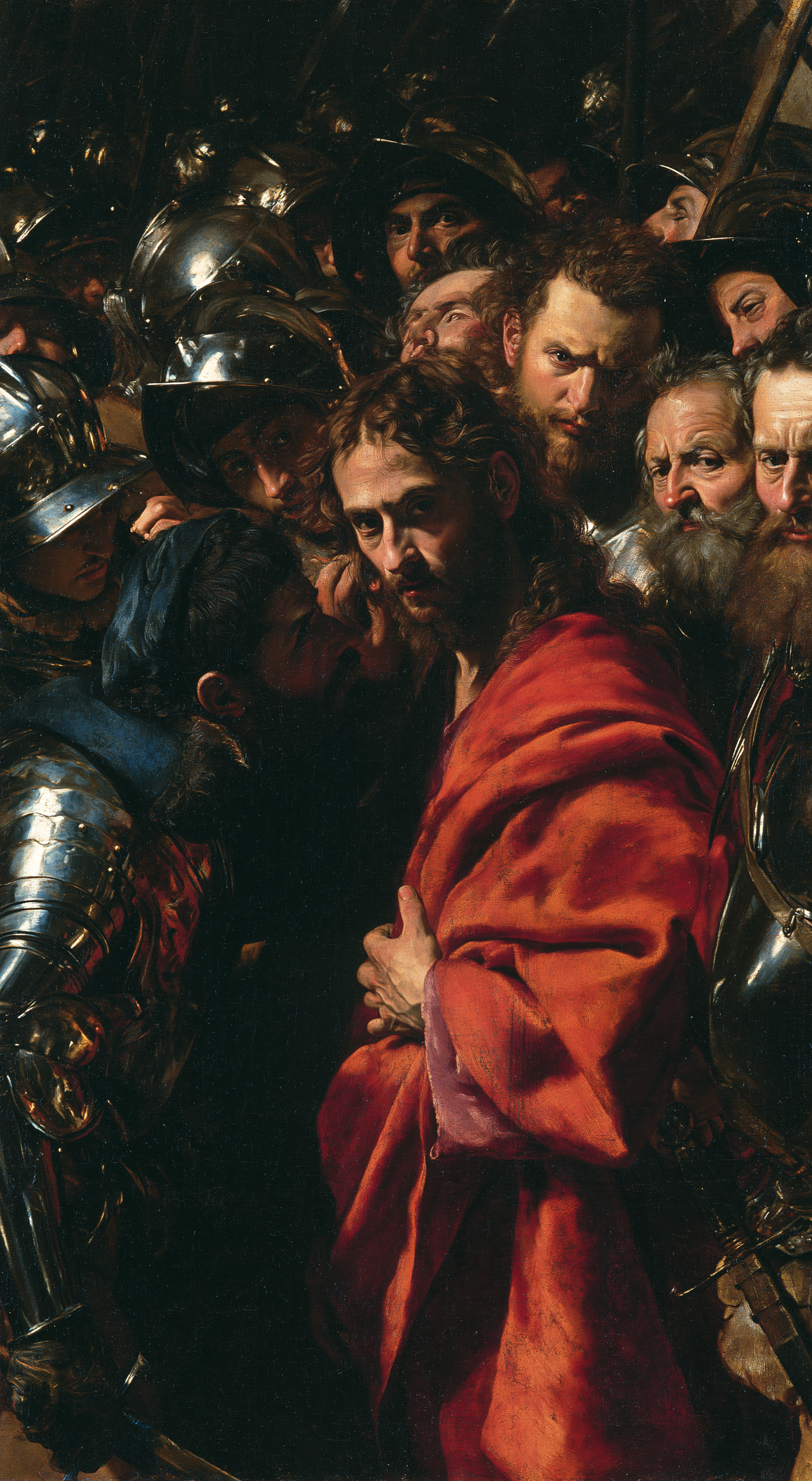 La Trahison de Judas — Vue monumentale sacrée · Portrait n° 1 — aperçu de la finition sélectionnée