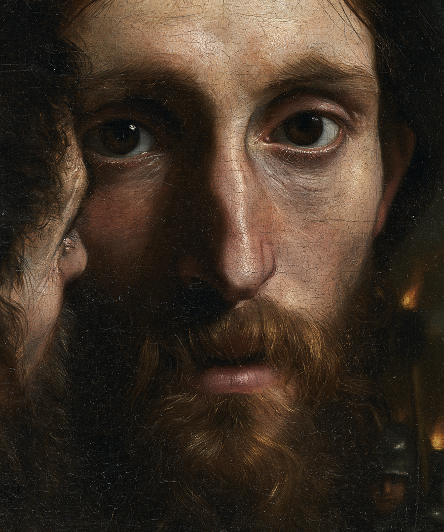 La Trahison de Judas — Vue rapprochée psychologique · Portrait n° 3