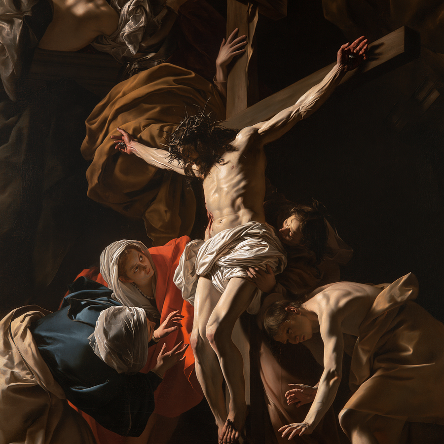 La Crucifixion — Baroque théâtral · Carré n° 4