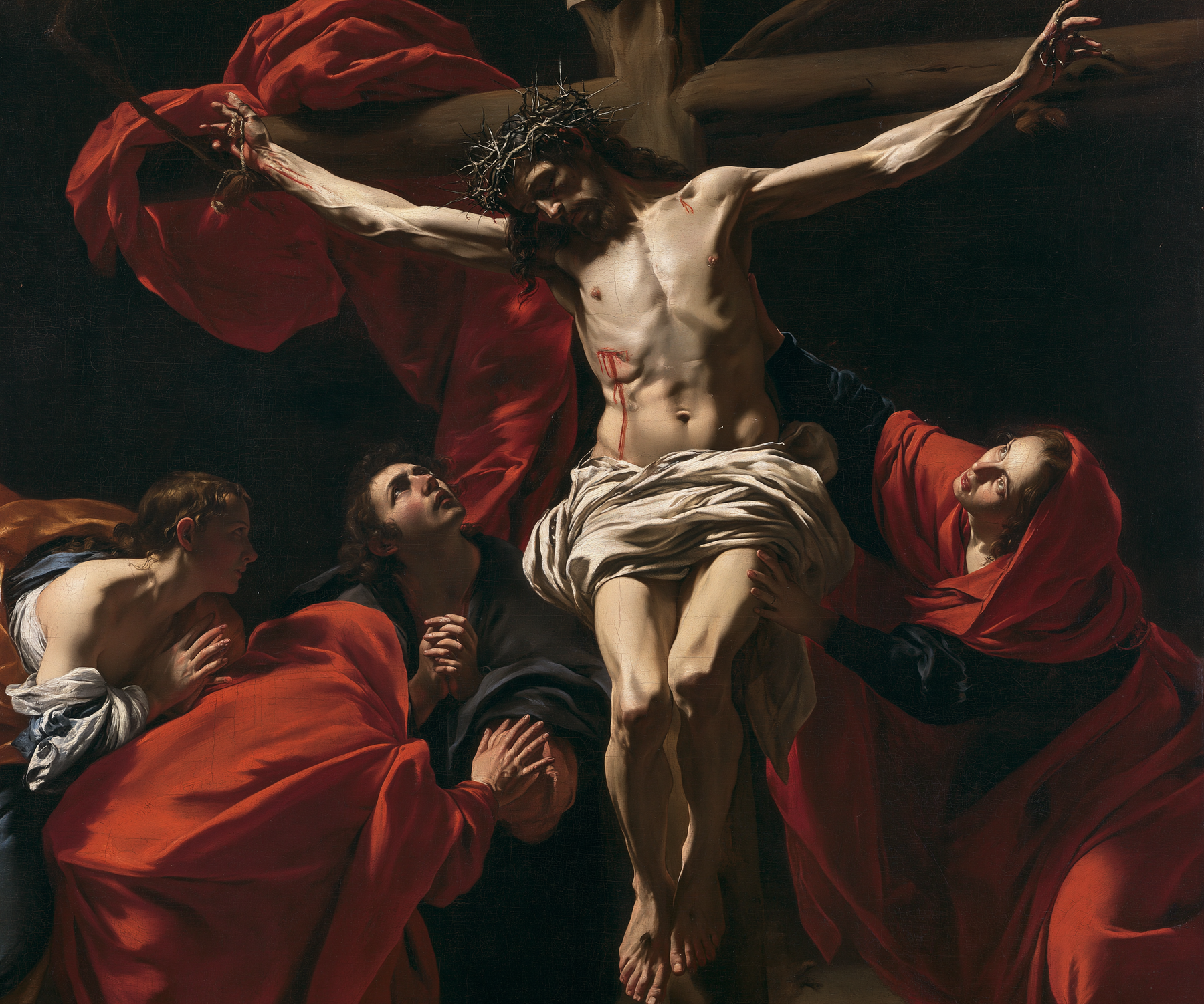 La Crucifixion — Baroque théâtral · Paysage n° 1 — aperçu de la finition sélectionnée