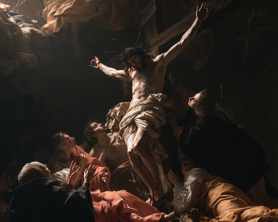 La Crucifixion — Baroque théâtral · Paysage n° 2