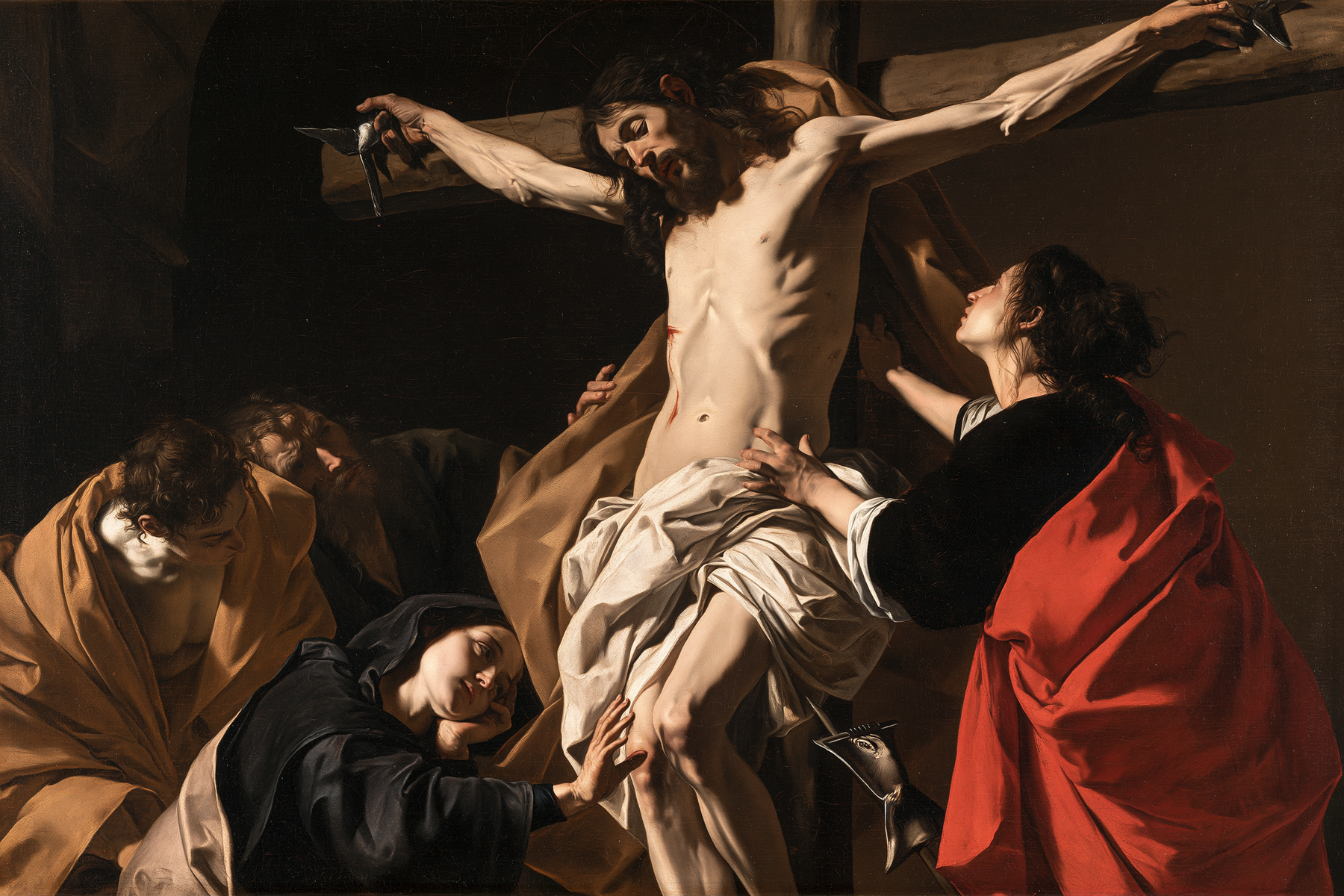 La Crucifixion — Baroque théâtral · Paysage n° 5 — aperçu de la finition sélectionnée