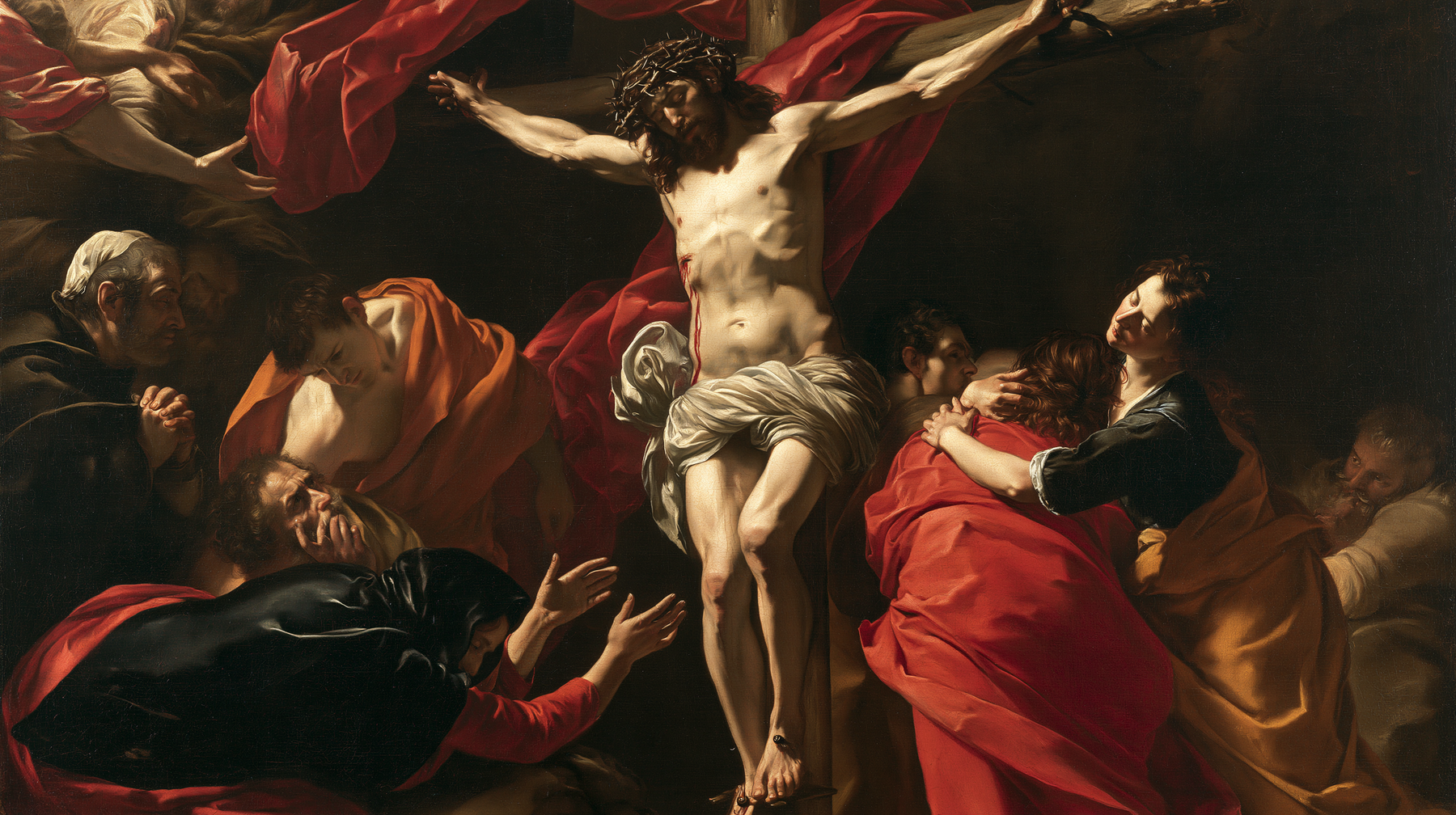 La Crucifixion — Baroque théâtral · Paysage n° 6 — aperçu de la finition sélectionnée