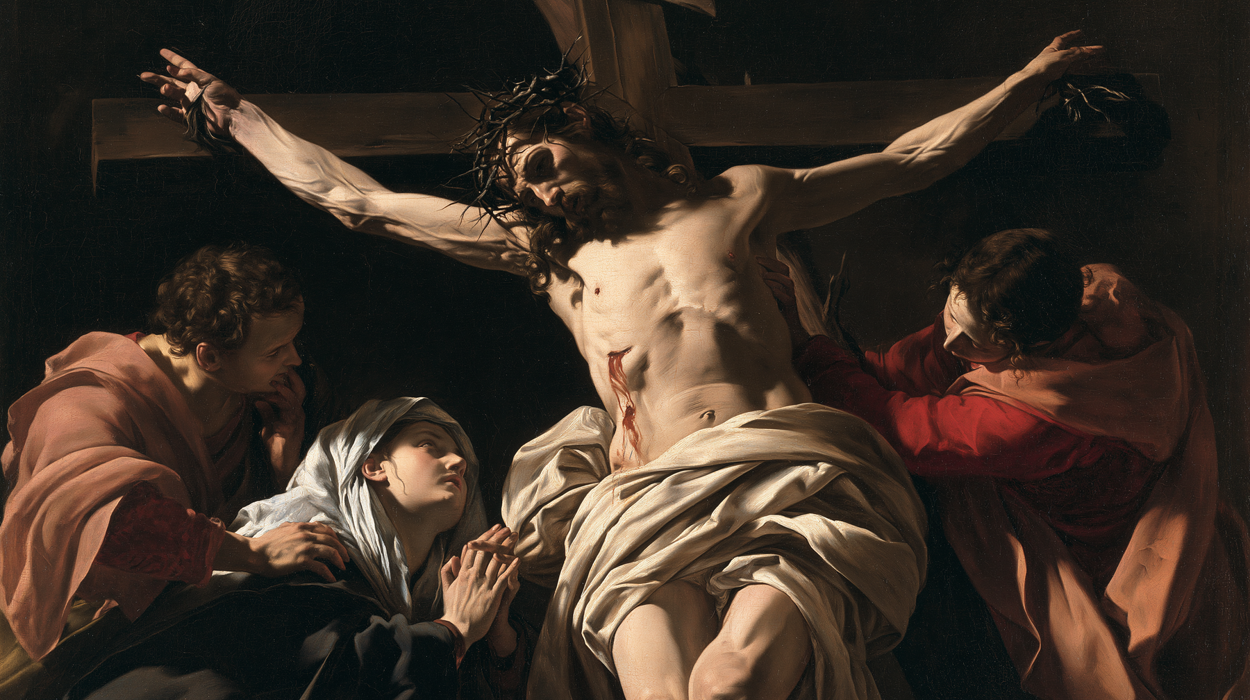 La Crucifixion — Baroque théâtral · Paysage n° 7 — aperçu de la finition sélectionnée