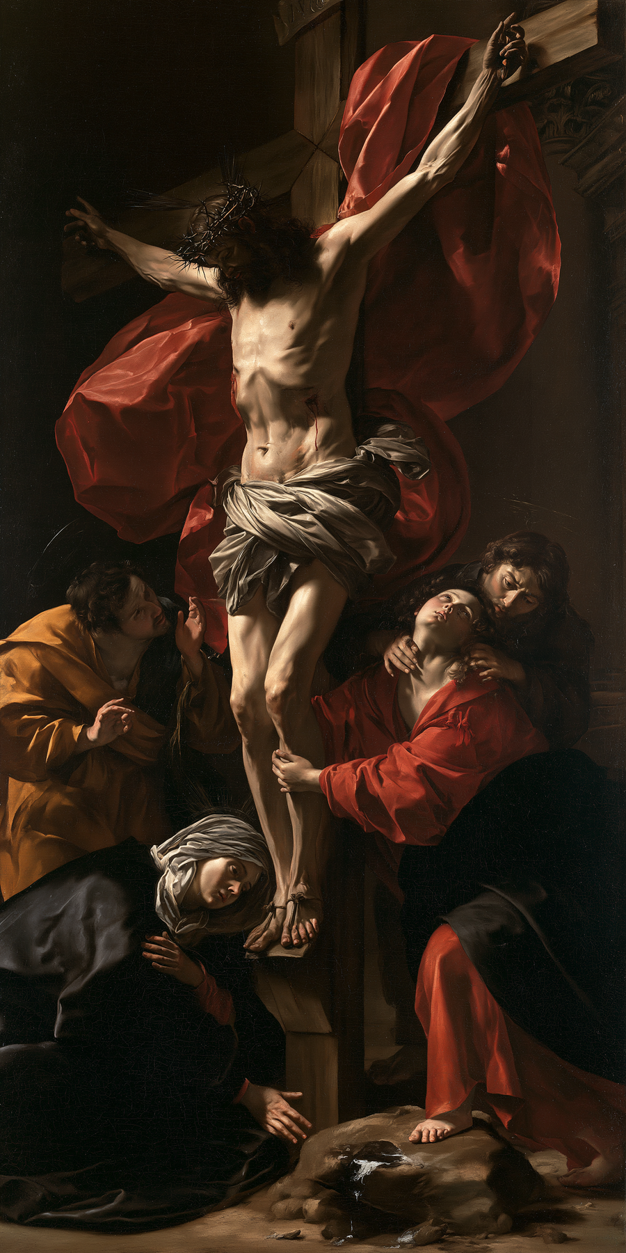 La Crucifixion — Baroque théâtral · Portrait n° 1