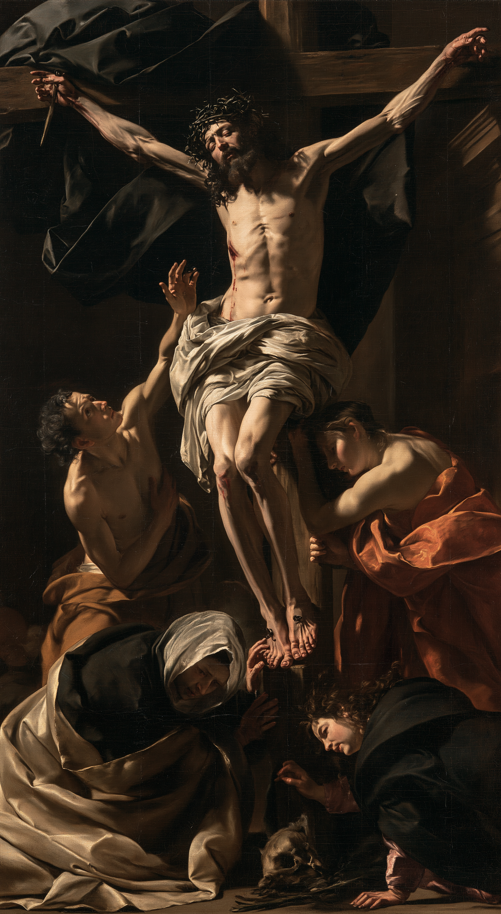La Crucifixion — Baroque théâtral · Portrait n° 5 — aperçu de la finition sélectionnée