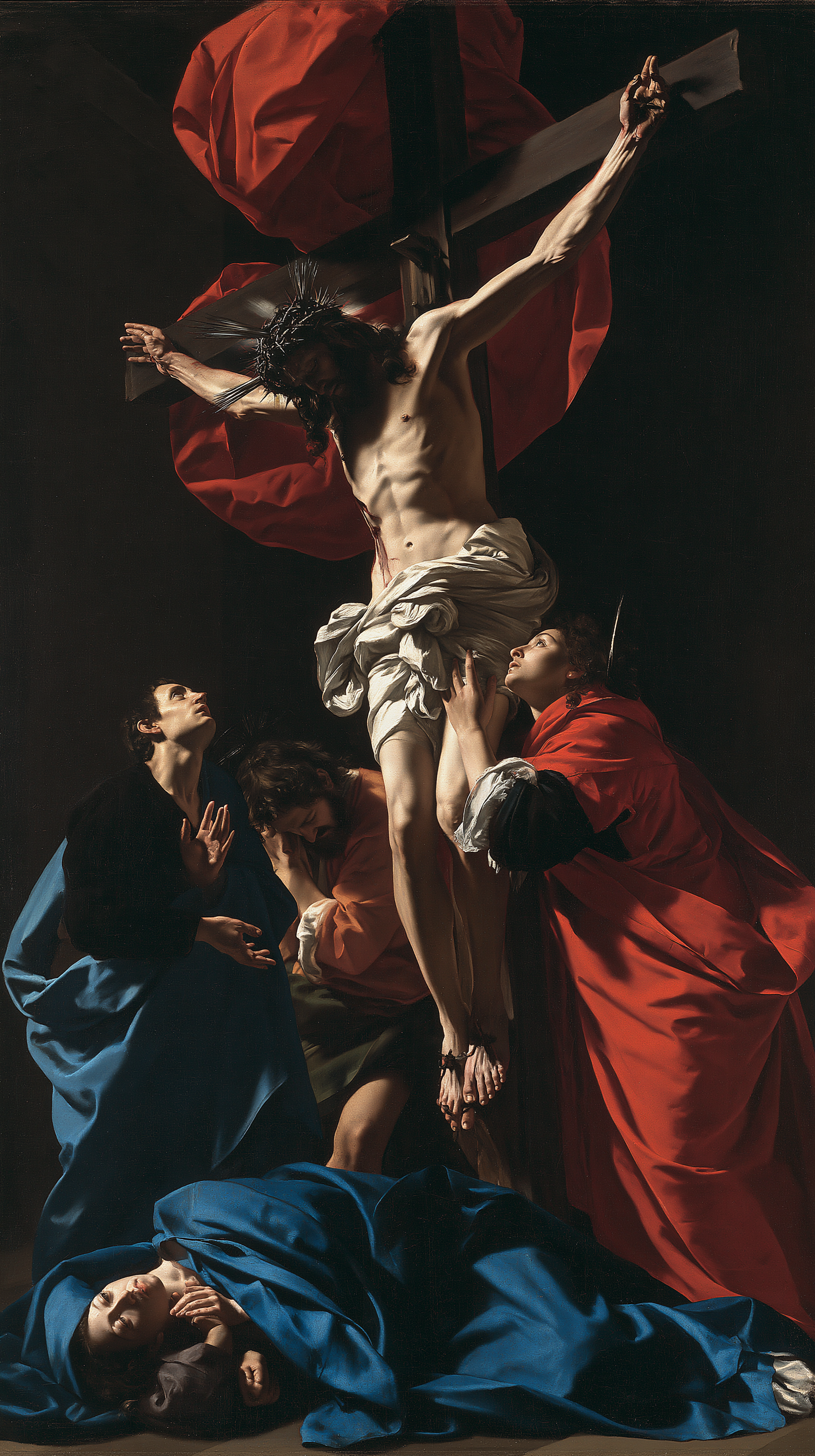 La Crucifixion — Baroque théâtral · Portrait n° 7 — aperçu de la finition sélectionnée