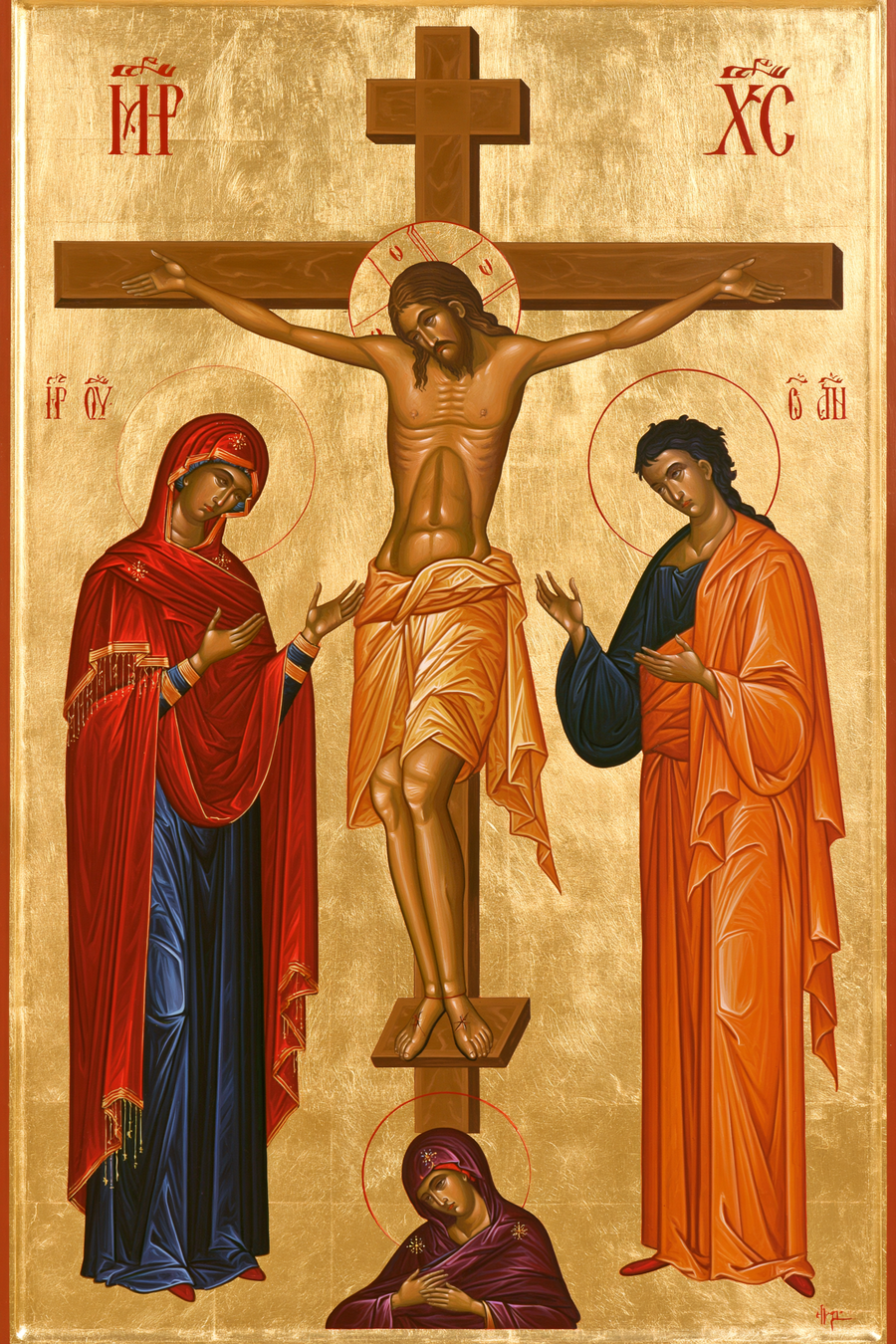 La Crucifixion — Byzantin contemporain · Portrait n° 9