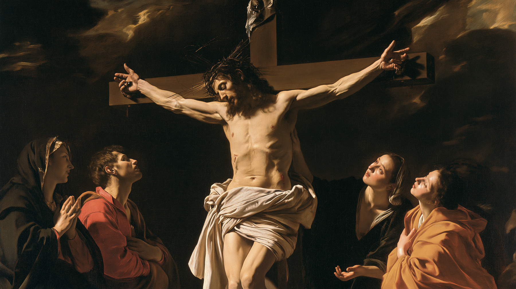 La Crucifixion — Caravage - ténébrisme · Paysage n° 2 — aperçu de la finition sélectionnée