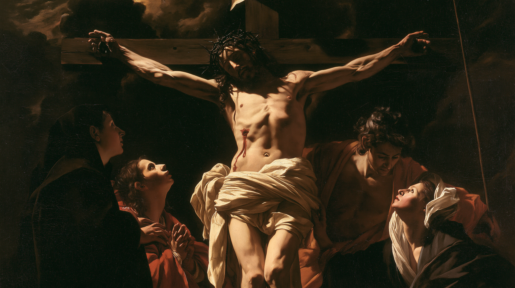 La Crucifixion — Caravage - ténébrisme · Paysage n° 5 — aperçu de la finition sélectionnée