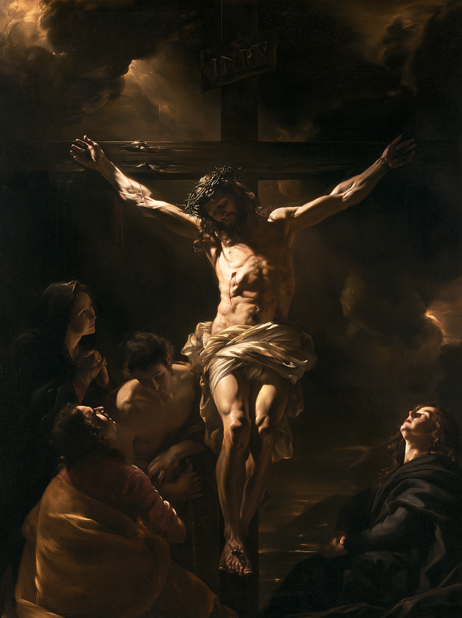 La Crucifixion — Caravage - ténébrisme · Portrait n° 13