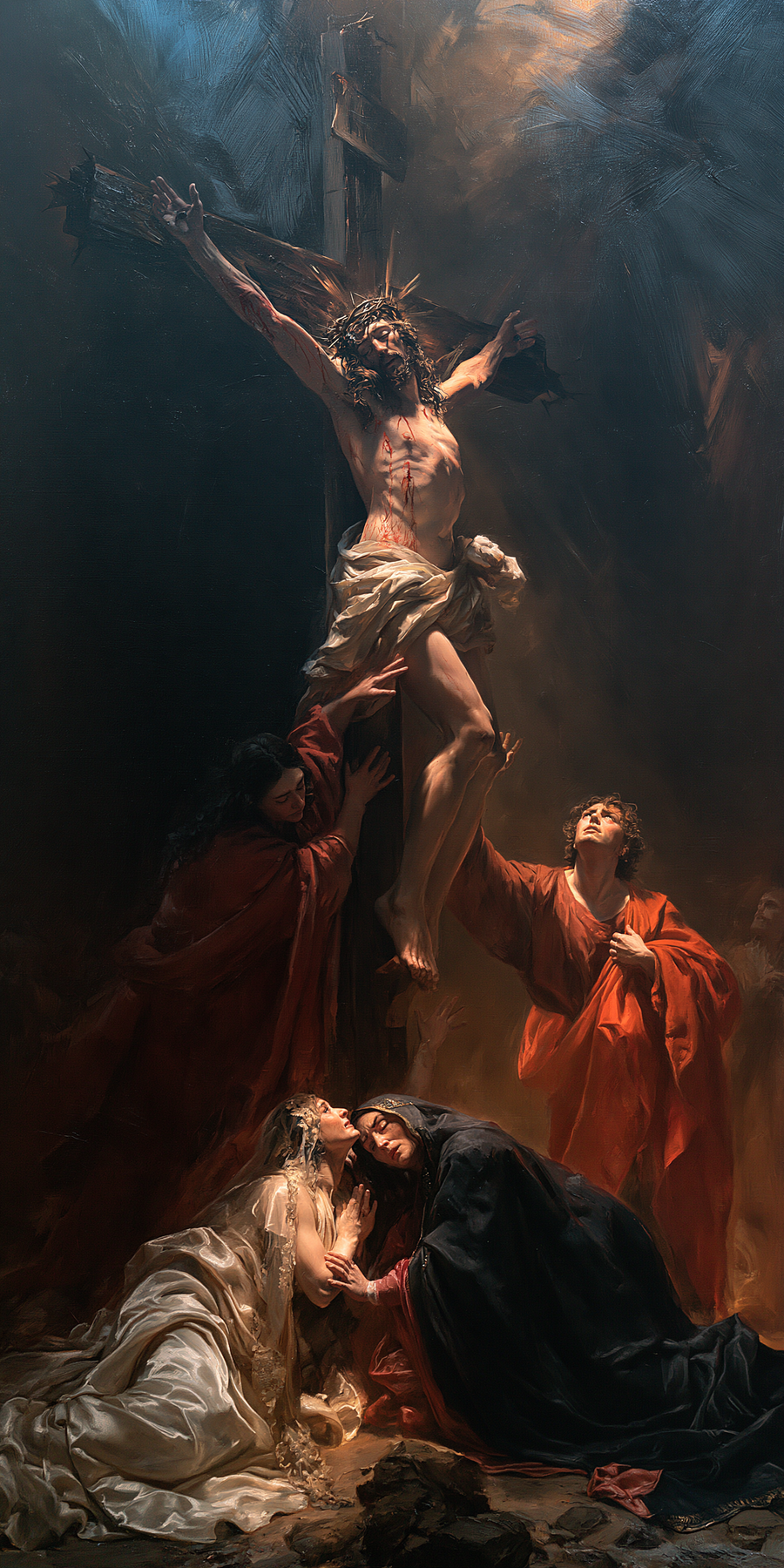 La Crucifixion — Explosion de mouvement · Portrait n° 2