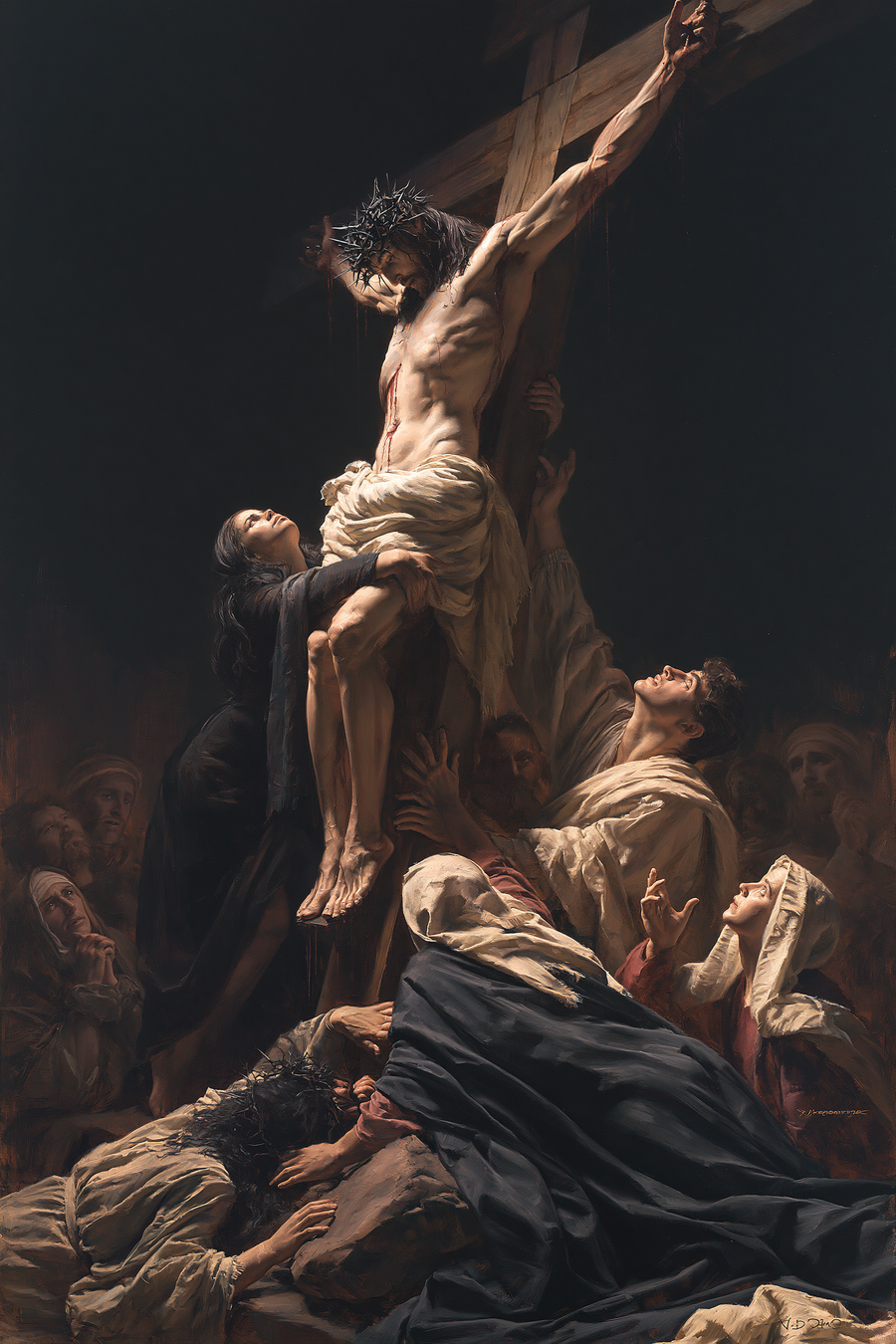 La Crucifixion — Explosion de mouvement · Portrait n° 13