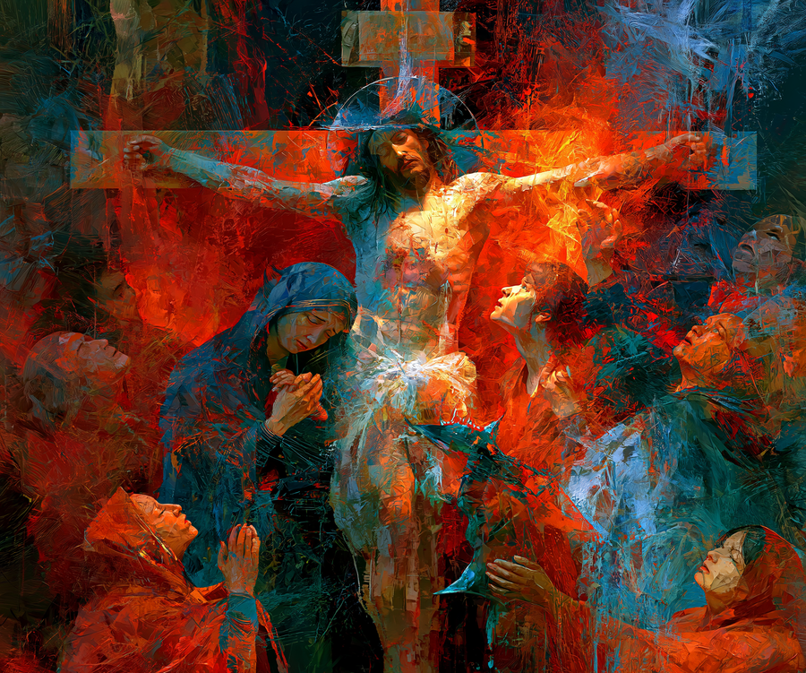 La Crucifixion — Expressionniste · Paysage n° 3
