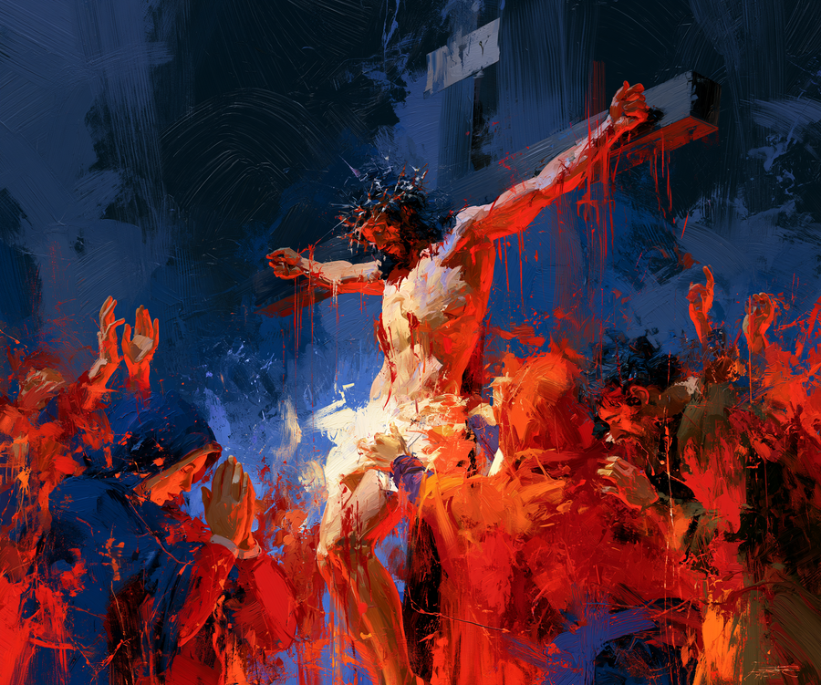 La Crucifixion — Expressionniste · Paysage n° 6