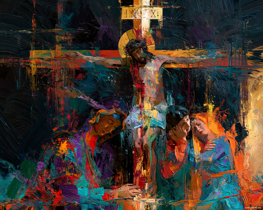 La Crucifixion — Expressionniste · Paysage n° 11