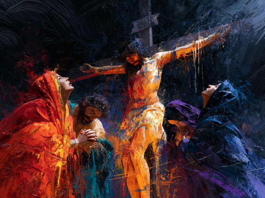 La Crucifixion — Expressionniste · Paysage n° 13