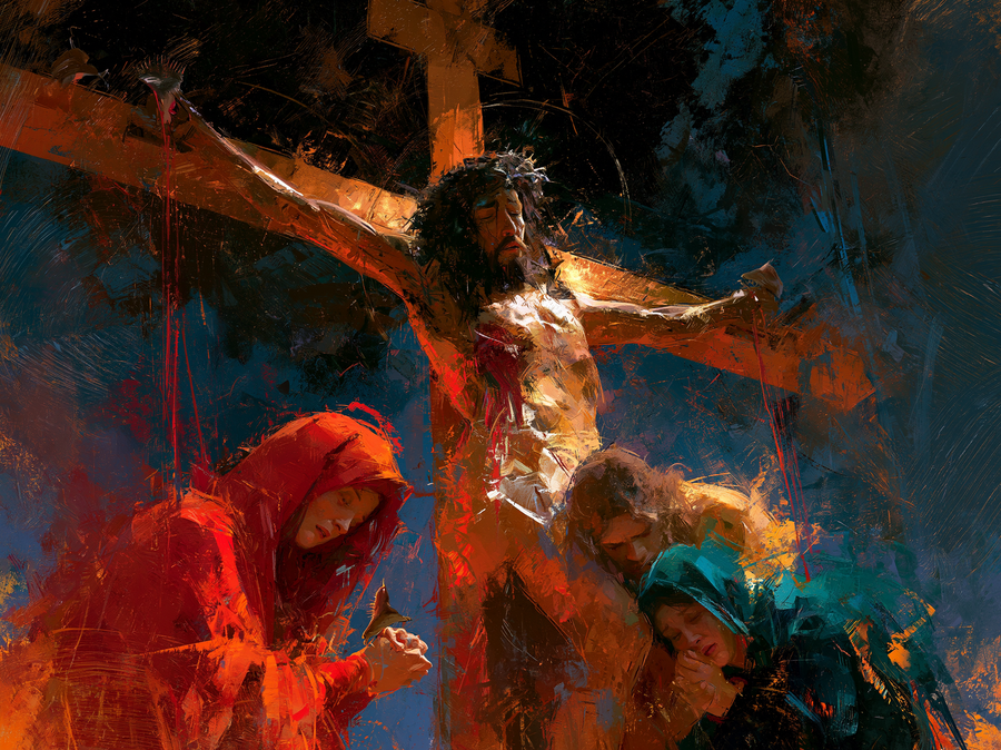 La Crucifixion — Expressionniste · Paysage n° 14