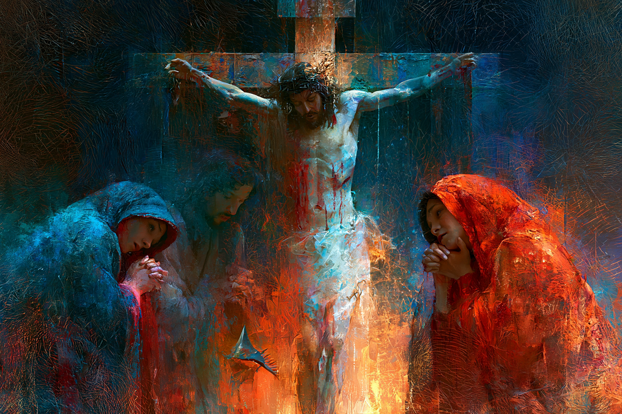 La Crucifixion — Expressionniste · Paysage n° 19