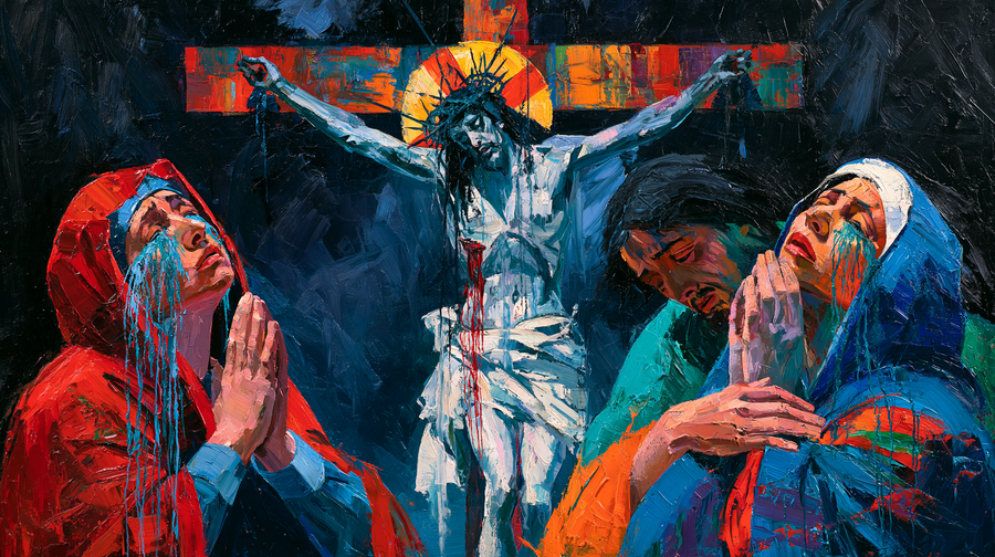 La Crucifixion — Expressionniste · Paysage n° 21