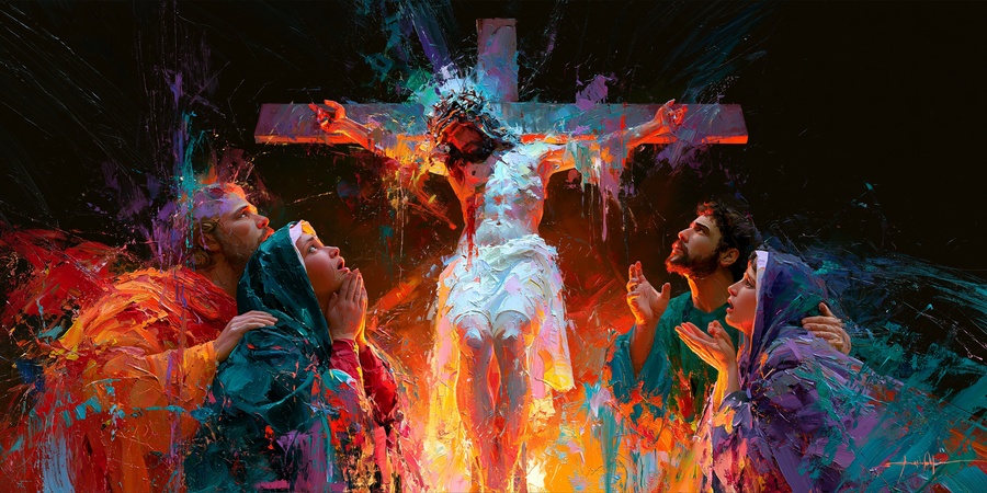 La Crucifixion — Expressionniste · Paysage n° 25