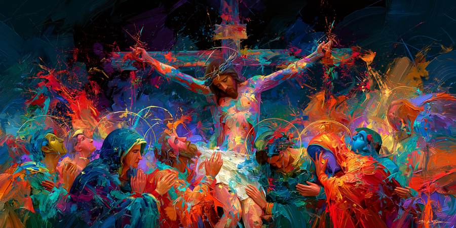 La Crucifixion — Expressionniste · Paysage n° 26