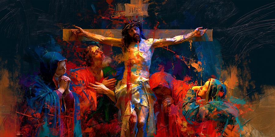 La Crucifixion — Expressionniste · Paysage n° 27