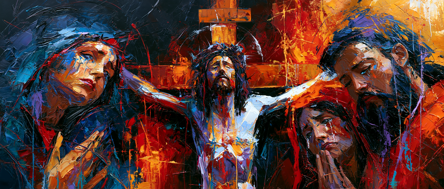 La Crucifixion — Expressionniste · Paysage n° 29