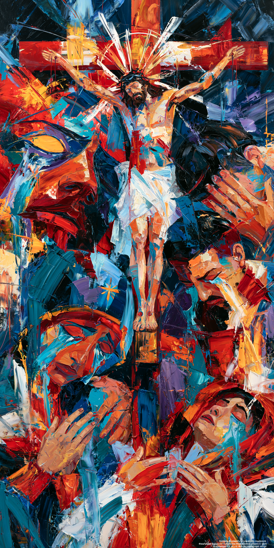 La Crucifixion — Expressionniste · Portrait n° 4