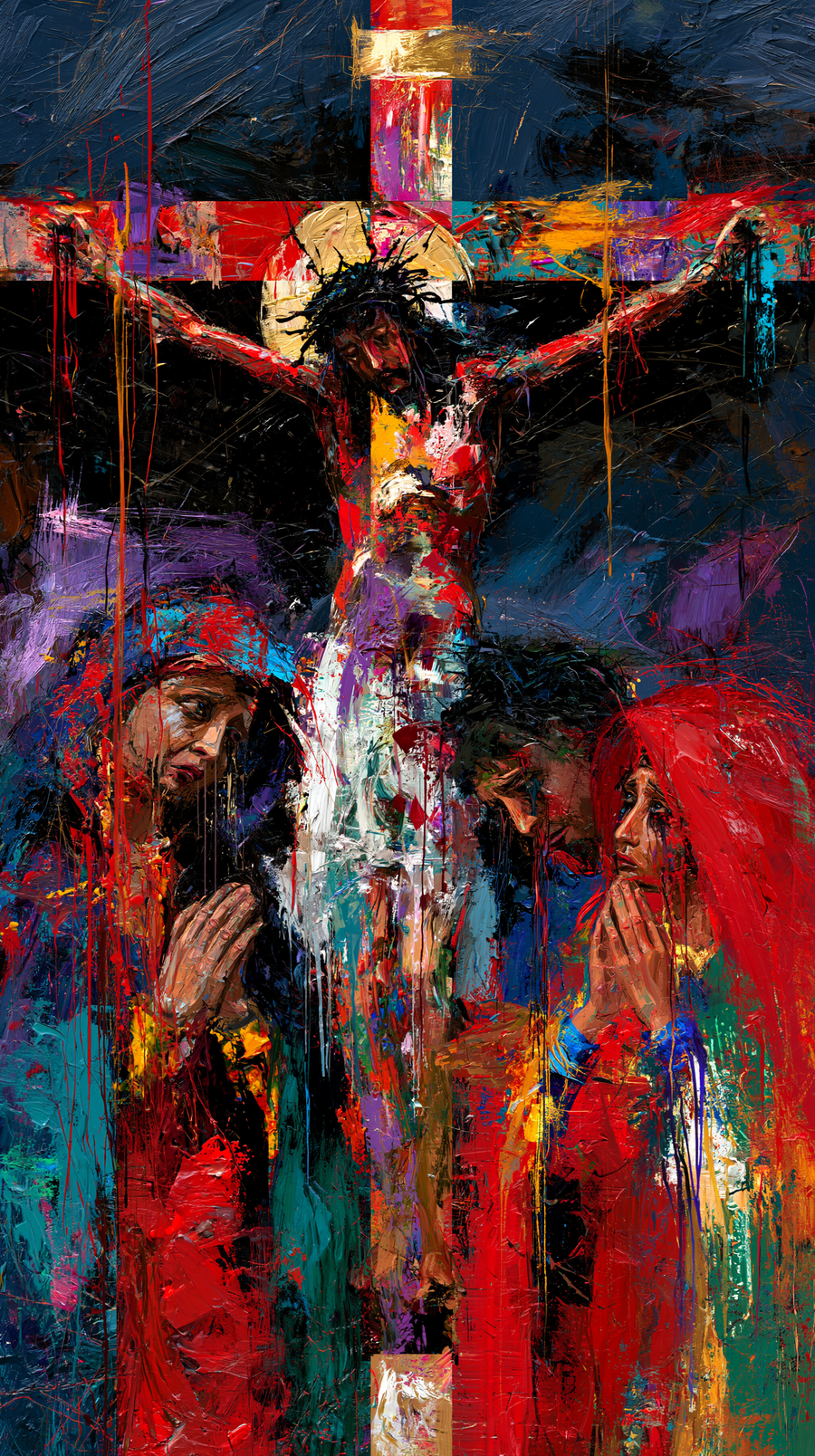 La Crucifixion — Expressionniste · Portrait n° 11