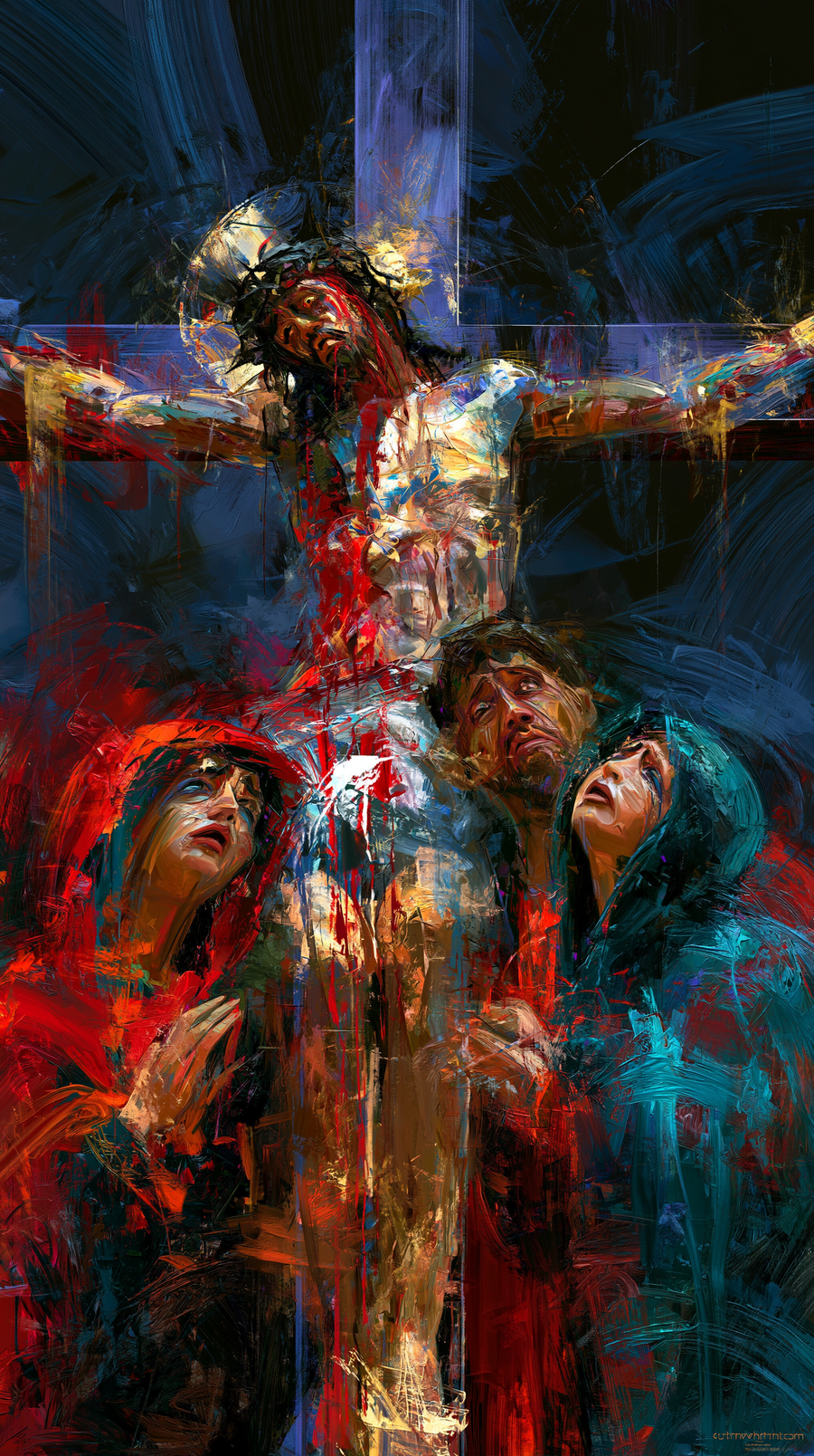 La Crucifixion — Expressionniste · Portrait n° 12
