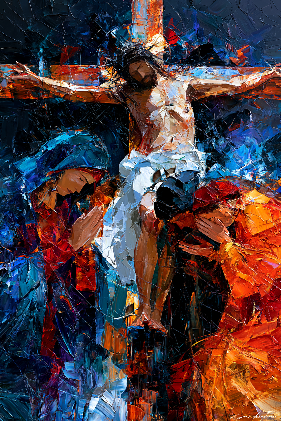 La Crucifixion — Expressionniste · Portrait n° 16