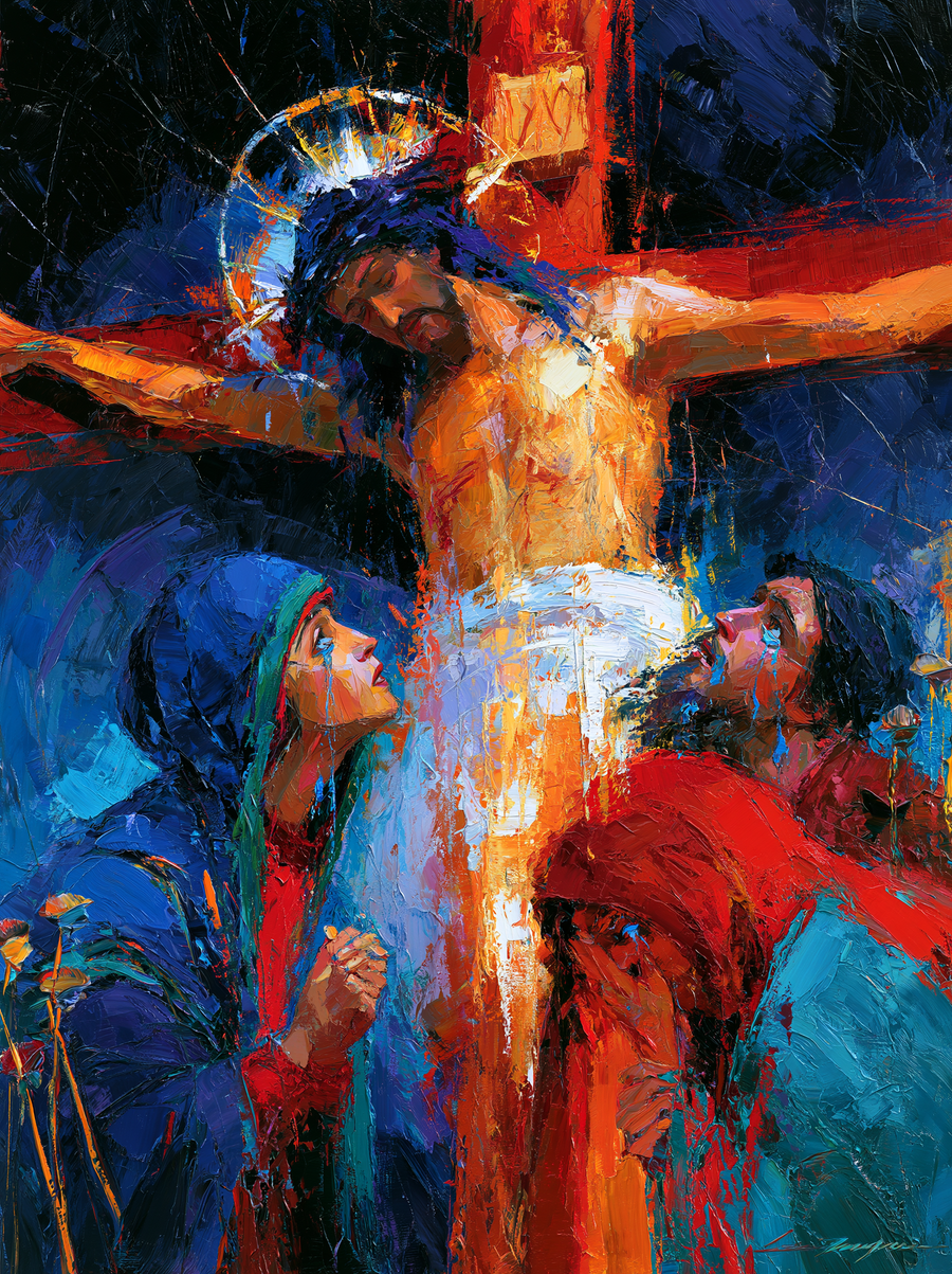La Crucifixion — Expressionniste · Portrait n° 18