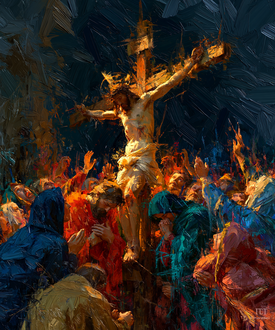 La Crucifixion — Expressionniste · Portrait n° 26
