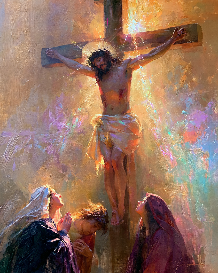 La Crucifixion — Impressionniste · Portrait n° 17