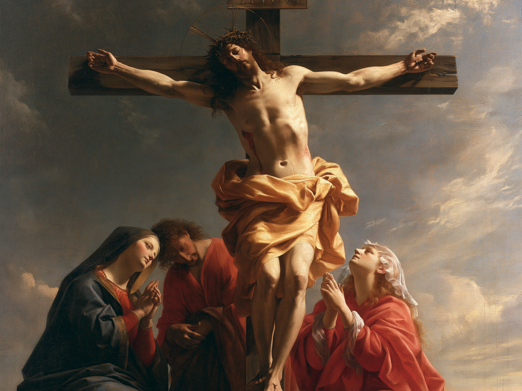 La Crucifixion — Renaissance florentine · Paysage n° 8 — aperçu de la finition sélectionnée
