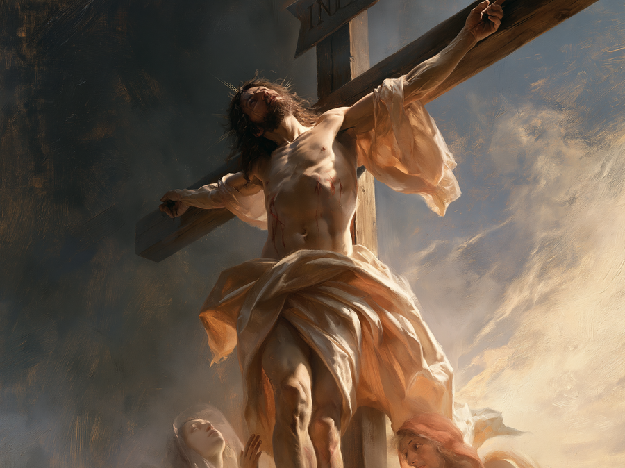 La Crucifixion — Renaissance florentine · Paysage n° 9