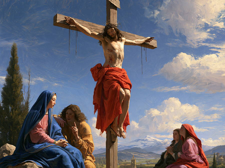 La Crucifixion — Renaissance florentine · Paysage n° 11