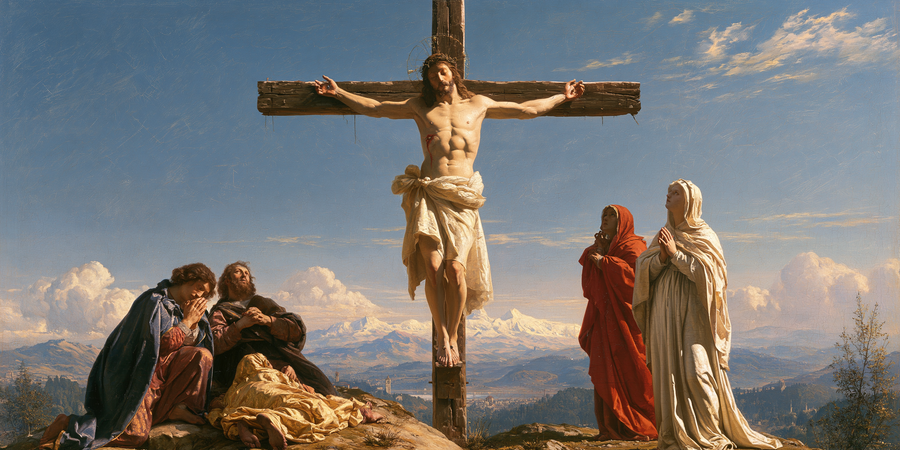 La Crucifixion — Renaissance florentine · Paysage n° 22